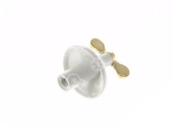 knoflík bílý dlouhý EV clas. 20/1, GORENJE